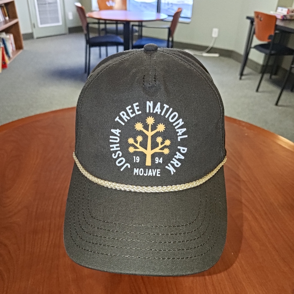 American Needle Joshua Tree National Park Mojave Snapback Hat Cap - Olive